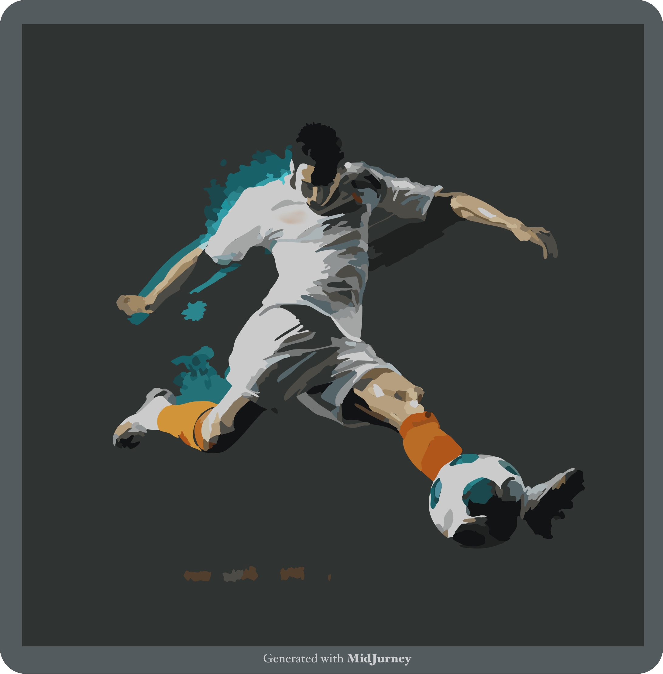 Generated with MidJourjey